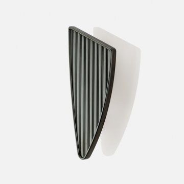 Mount solid brass door pull