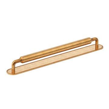 Barwick Plain appliance pull with backplate