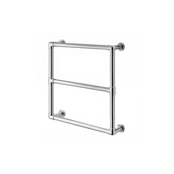 Contemporary wall-mounted towel warmer 675W x 675H x 130D