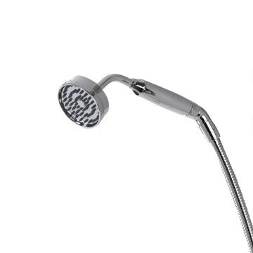 Deco collection handshower on hose with easy clean head