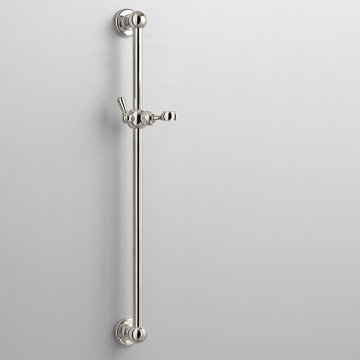 Rockwell sliding rail with matching lever