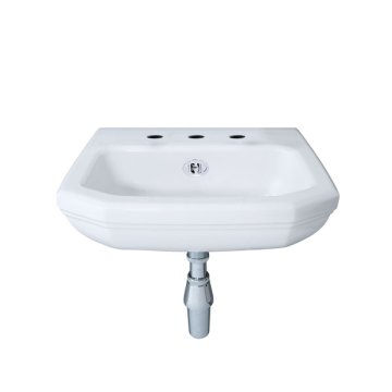 Wall-mounted basin 450W x 380D