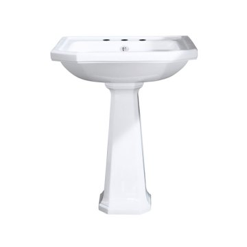Hand basin 700W x 530D on pedestal