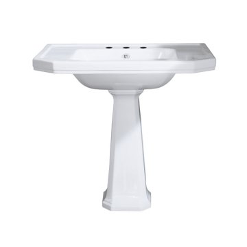 Hand basin 920W x 555D on pedestal