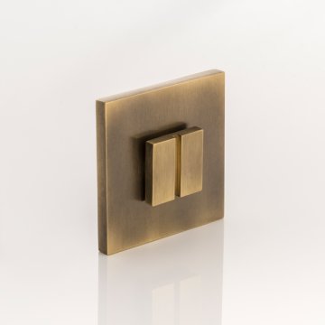 Emergency Release square turn with square rose