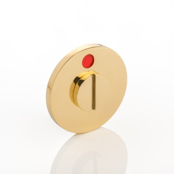 Emergency Release round turn with round rose with indicator