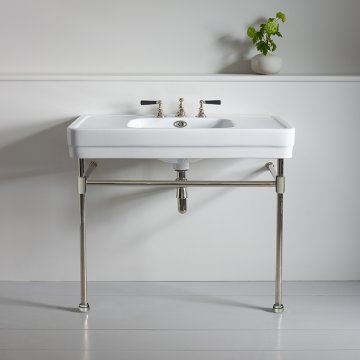 Soho 1000mm large basin on basin stand