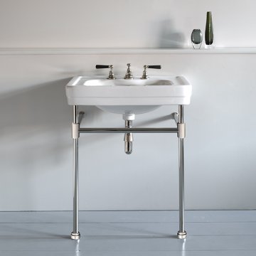 Soho 700mm medium basin on basin stand
