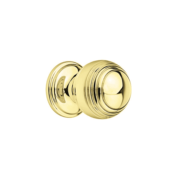 Perrin & Rowe - Large reeded cabinet knobs 32mm x 45mm in Gold - NZ186 - QTY:25