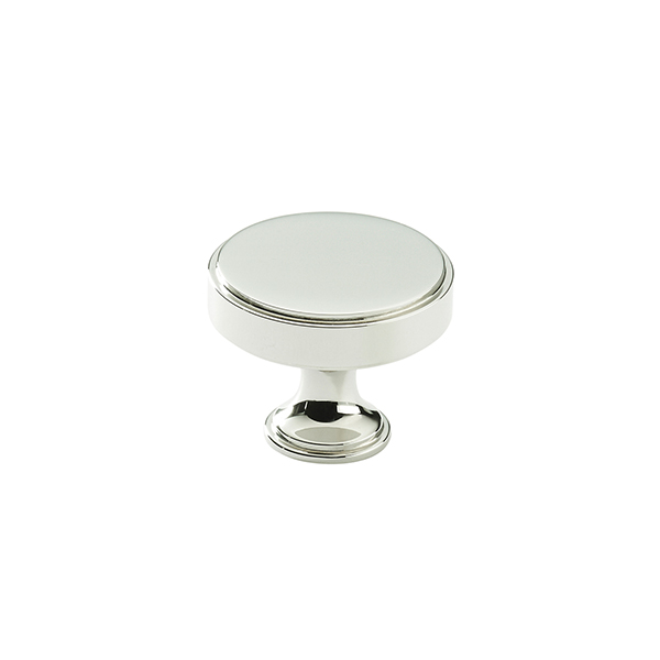 Armac Martin - Rotunda Cabinet Knobs 38mm in Polished Nickel Plate, 40 available