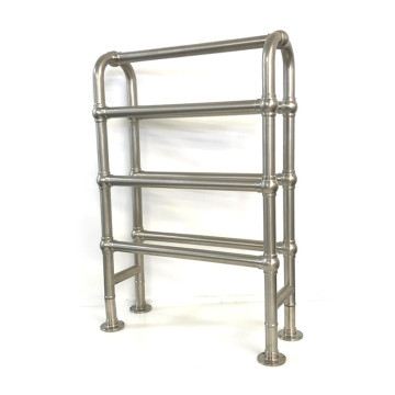 Hawthorn Hill - Traditional Arched Towel Rail in Pewter W600 x H850 x D235, unheated