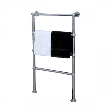 ELECTRIC - Traditional Floor Mounted Towel Warmer in Chrome