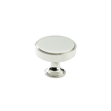 Armac Martin - Rotunda Cabinet Knobs 38mm in Polished Nickel Plate, 30 available