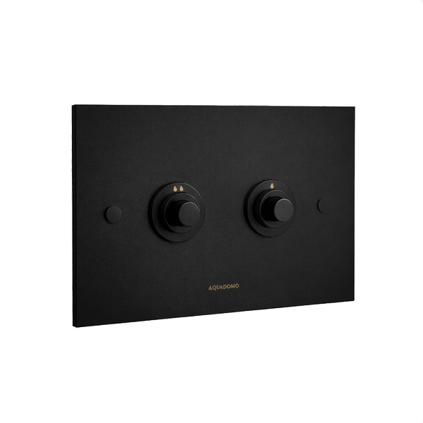 Dual-flush plate for Geberit Sigma8 in-wall cistern