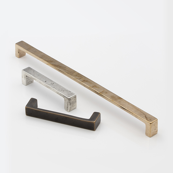 Organo solid bronze cabinet handle