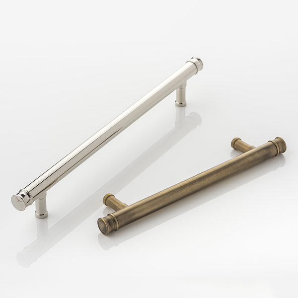 Huntingford solid brass cabinet handle
