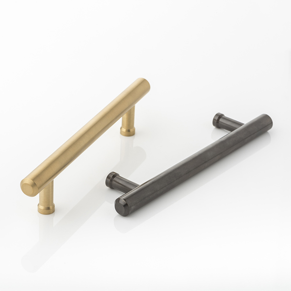 Archibald solid brass cabinet handle