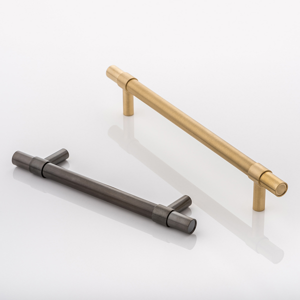 Montgomery solid brass cabinet handle
