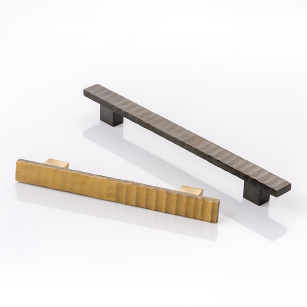 Harlyn solid brass cabinet handle