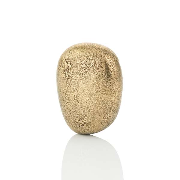 Cove solid bronze cabinet handle