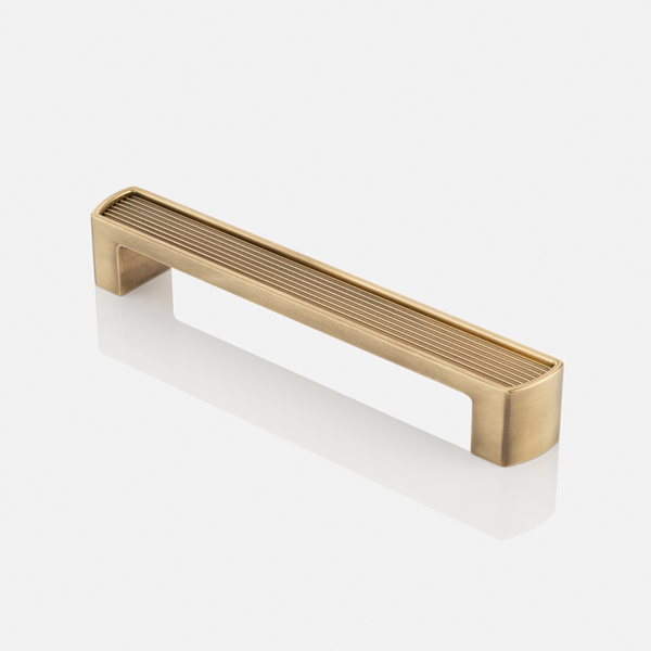 Mount solid brass cabinet handle