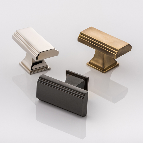 Dewhurst III solid brass cabinet pull