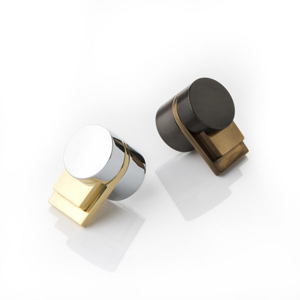 Scala solid brass cabinet pull