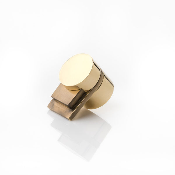 Scala solid brass cabinet pull