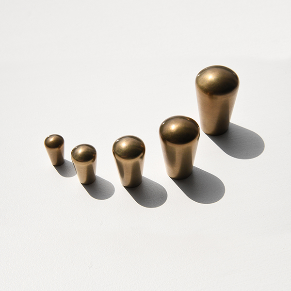 Levant solid brass cabinet pull