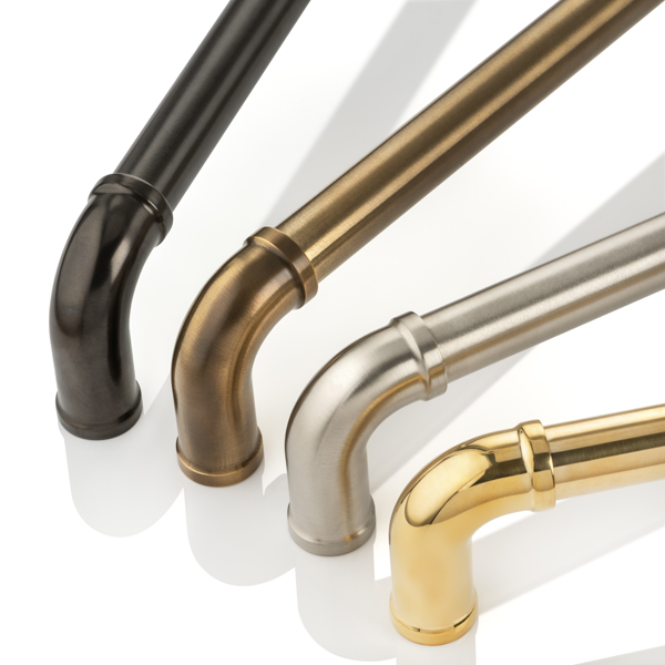 Clerke solid brass door pull