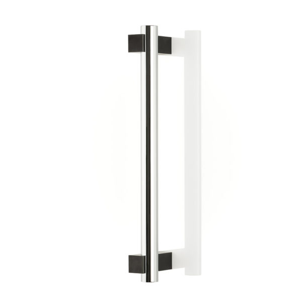 KH Intersect solid brass door pull