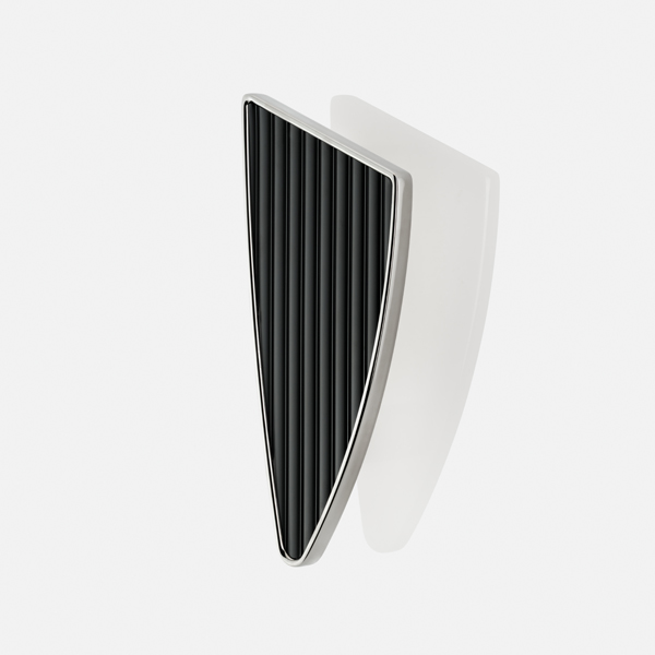 Mount solid brass door pull