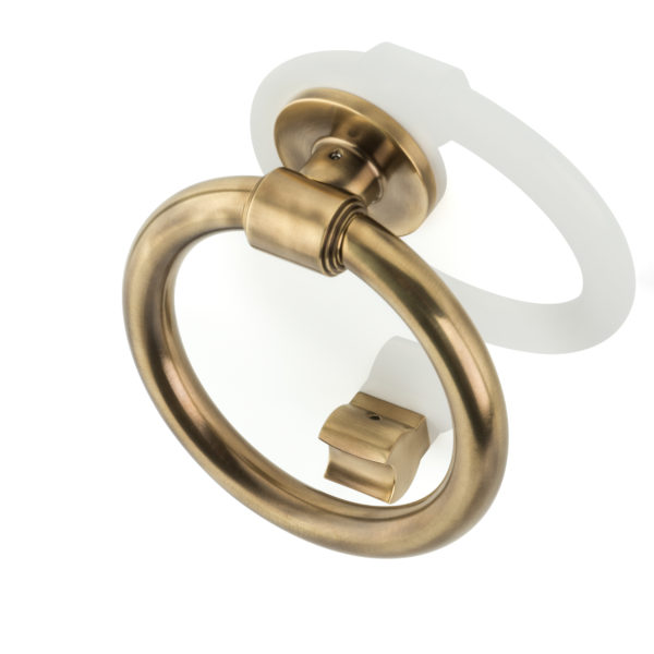 Bartlett solid brass entrance door knocker