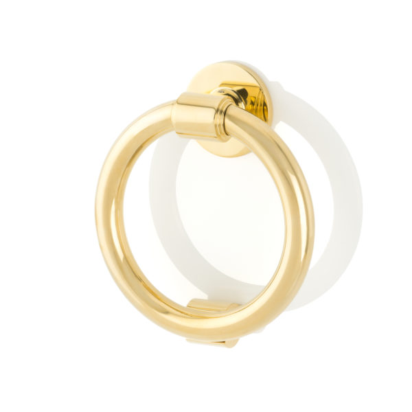 Bartlett solid brass entrance door knocker