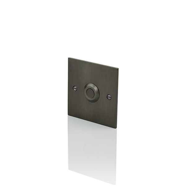 Solid brass square door bell