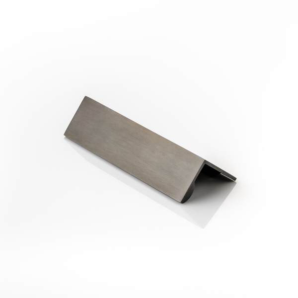 Moon solid brass small edge pull handle