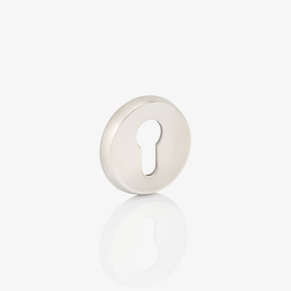 Levant solid brass euro cylinder profile escutcheon