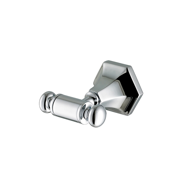 Deco double robe hook