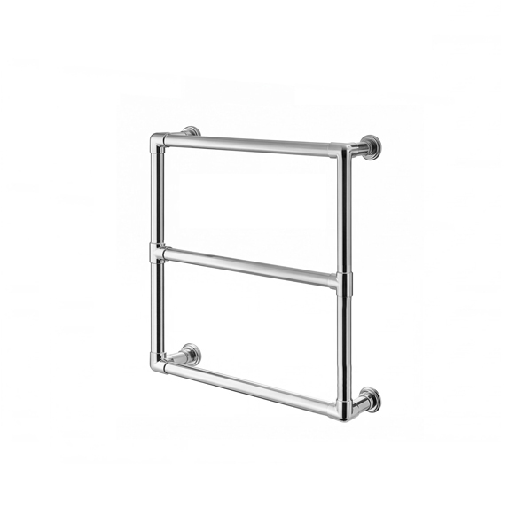 Contemporary wall-mounted towel warmer 675W x 675H x 130D