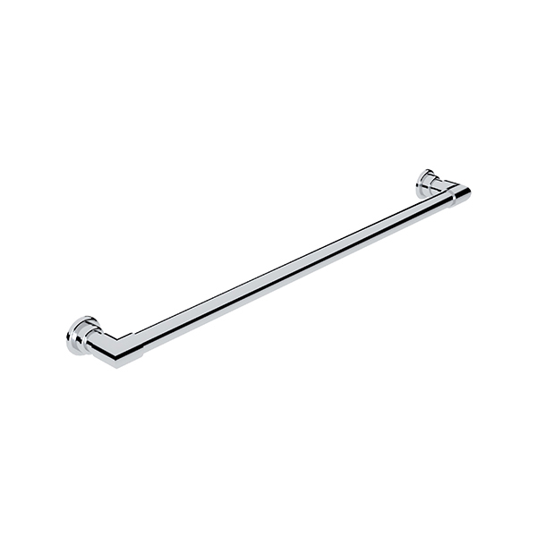 Contemporary wall-mounted electric towel bar 975W x 60H x 136D