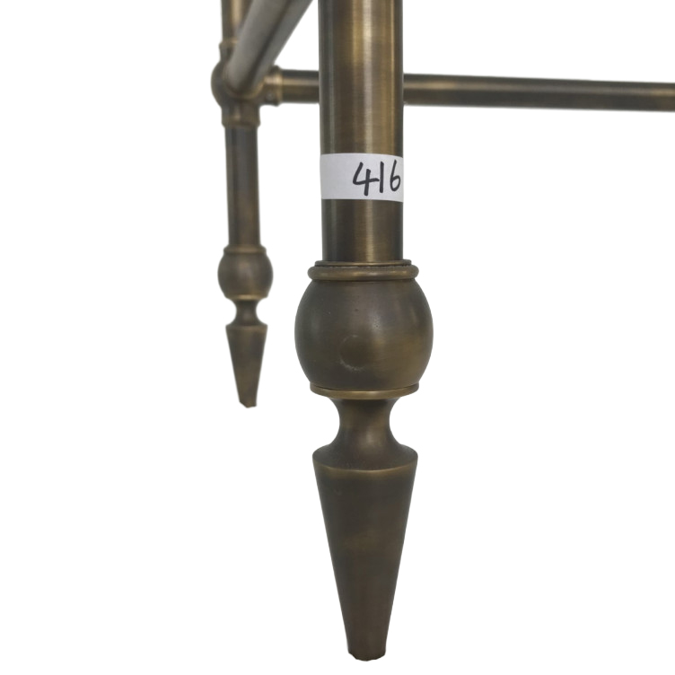 Ornate 4 leg freestanding basin stand for benchtop. Pointed feet. W750 x D480 x H880