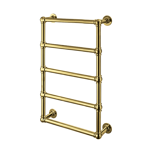 Ornate wall-mounted towel warmer 675W x 975H x 138D
