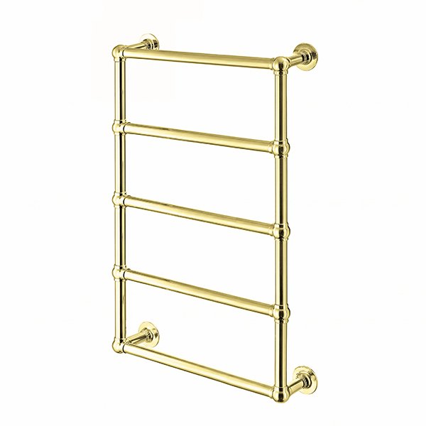 Traditional wall-mounted towel warmer 675W x 975H x 138D