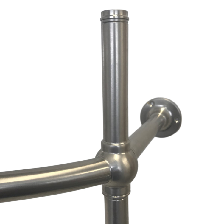 Edwardian 520mm basin & basin stand with ornate pointed feet