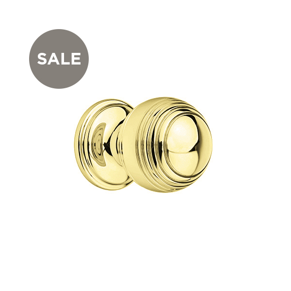 Large reeded cabinet knob 32mm x 45mm