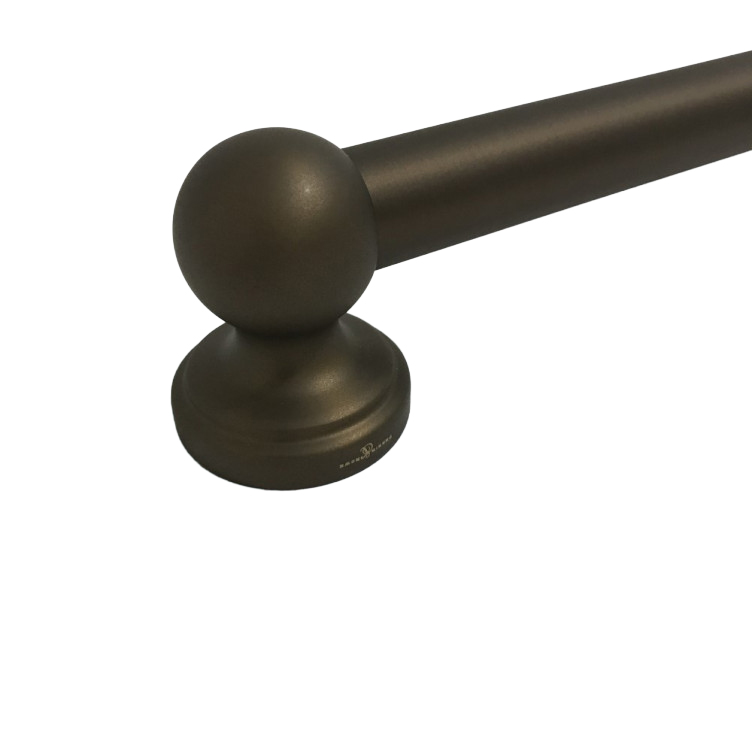 Single grab or towel rail with ball joints 600mm