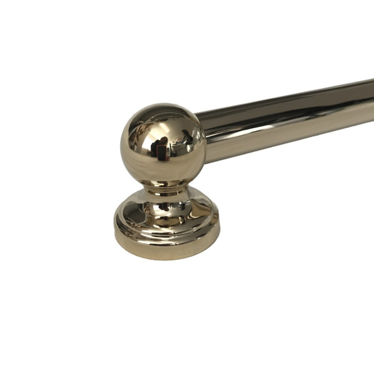 Single grab or towel rail with ball joints 350mm