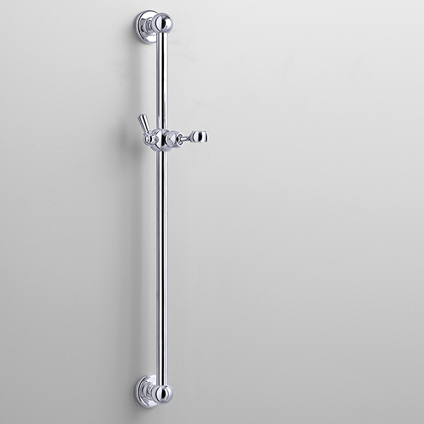 Rockwell sliding rail with matching lever