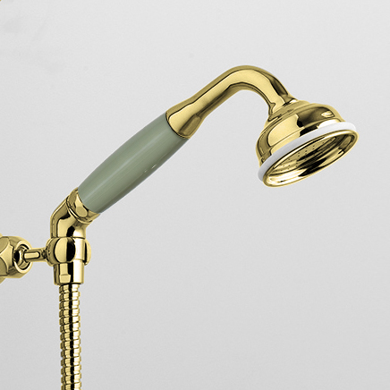 Rockwell angled handshower with hose