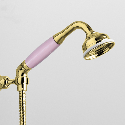 Rockwell angled handshower with hose